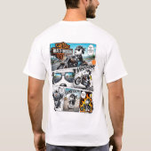 T-shirt Diseño harley Snoopy Comic (Dos)
