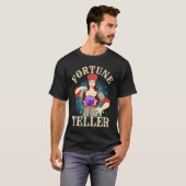 T-shirt Diseur de bonne aventure gitan  Cirque  Cirque vin (Devant entier)