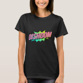 T-shirt Dishoom-noir (Devant)