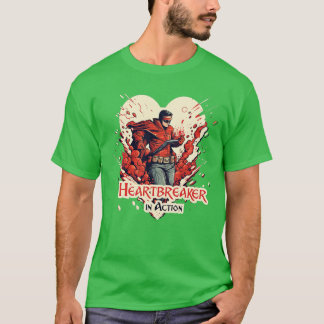 T-shirt Disjoncteur cardiaque en action 1