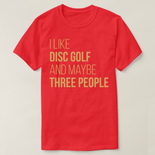T-shirt Disk Golf (Design devant)