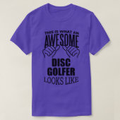 T-shirt Disk Golf (Design devant)