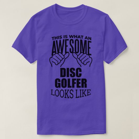 T-shirt Disk Golf (Design devant)