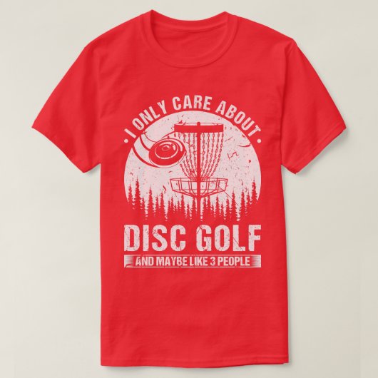 T-shirt Disk Golf (Design devant)