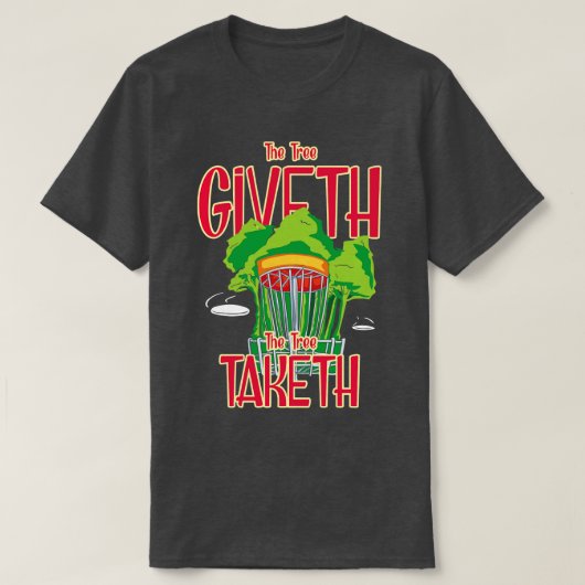 T-shirt Disk Golf 5 (Design devant)