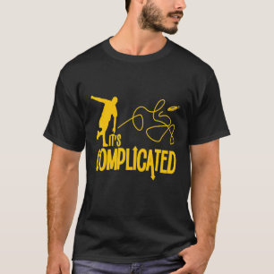 T-shirt Disk Golf C'est compliqué 1