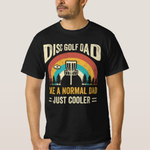 T-shirt Disk Golf Dad Comme Un Papa Normal Juste Glacière