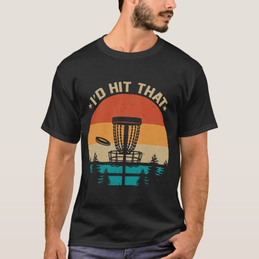 T-shirt Disk Golf for Ultimate Frisbee Player 1 (Devant)
