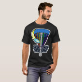 T-shirt Disk Golf LGBT+ Pride (Devant entier)