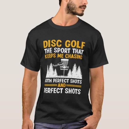 T-shirt Disk Golf Player Disc Golfer Frisbee Player Par Ph (Devant)