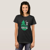 T-shirt Disk Golf Stupid Tree Disk Golf 1 (Devant entier)