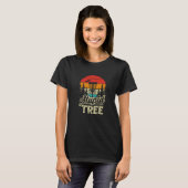 T-shirt Disk Golf Stupid Tree Disk Golf 10 (Devant entier)
