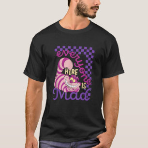 T-shirt Disney Alice au pays des merveilles Chat du Cheshi