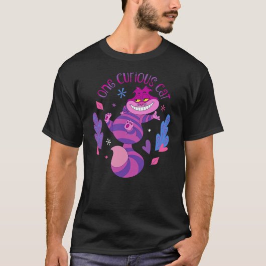T-shirt Disney Alice's Wonderland Bakery One Curious Cat C (Devant)
