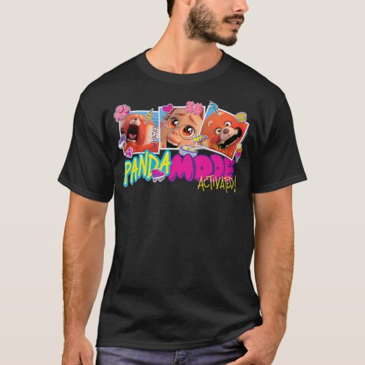 T-shirt Disney and Pixar’s Turning Red Panda Mode Activate (Devant)