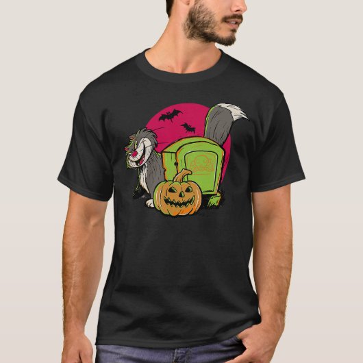 T-shirt Disney Cinderella Halloween Lucifer The Cat Gravey (Devant)
