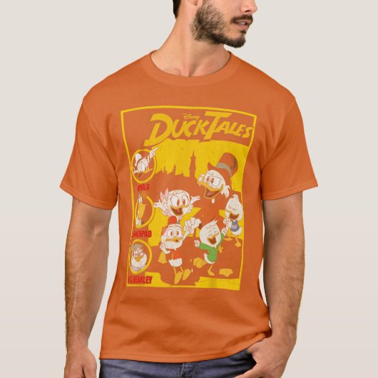 T-shirt Disney DuckTales Comic Book Cover boy (Devant)