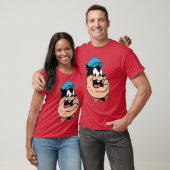 T-shirt Disney Pete Big Face Retro Character Trip Matching (Unisexe)