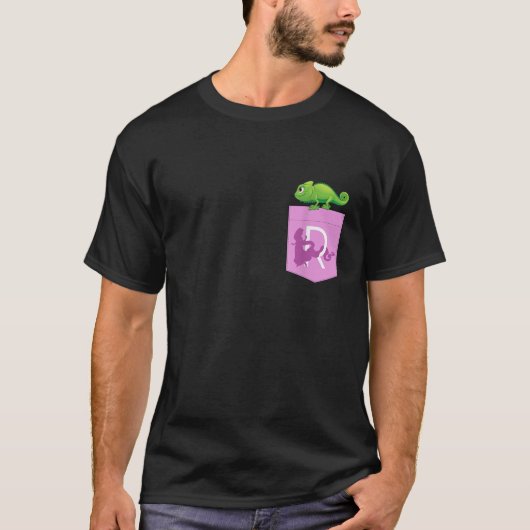 T-shirt Disney Princess Rapunzel et Pascal (Devant)