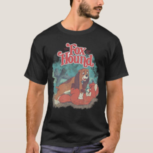 T-shirt Disneyhe Fo ethe Hound Affiche Classique Vintage g