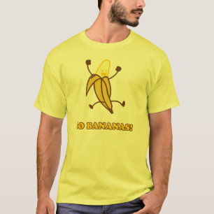 T-shirt DISPARAISSENT la chemise de BANANES (le jaune de M
