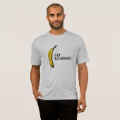 T-shirt Disparaissent la chemise de concurrence de banane (Devant entier)