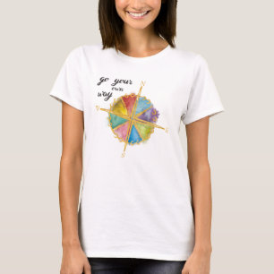 T-shirt Disparaissent votre propre citation de manière
