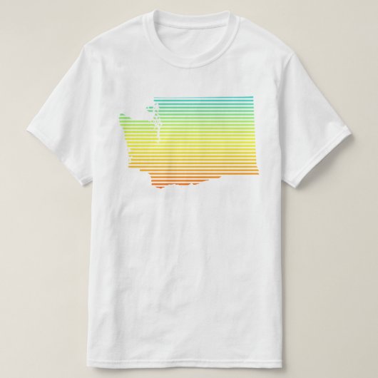 T-shirt disparition de washington chill (Design devant)
