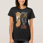 T-shirt Dispatcher Llama Dispatch Operator First Responder (Devant)