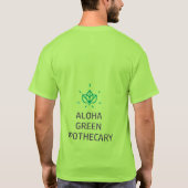 T-shirt Dispensaire Vert Aloha (Dos)