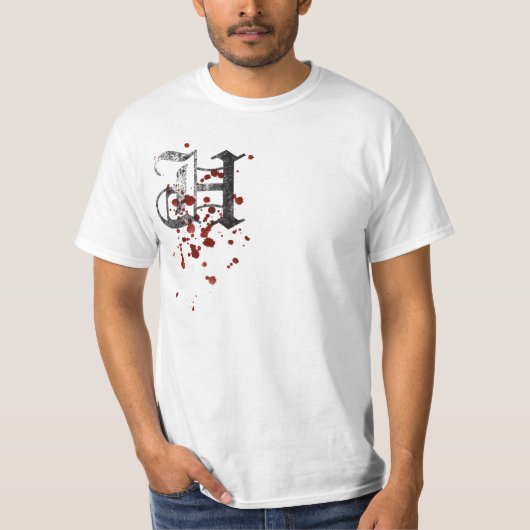 T-shirt disposableHEROES - customisé (Devant)