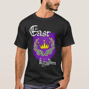 T-shirt Dispositif est de royaume avec le texte pour les