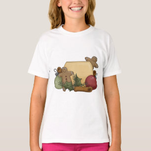 T-shirt Dispositions de Noël · Pain d'épice et cannelle