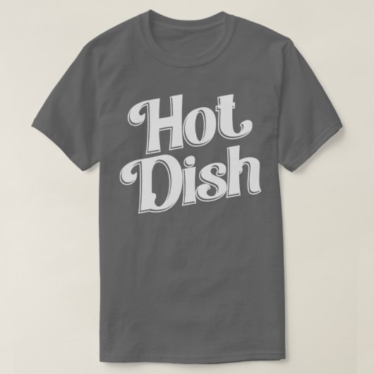 T-shirt Disque chaud (Design devant)