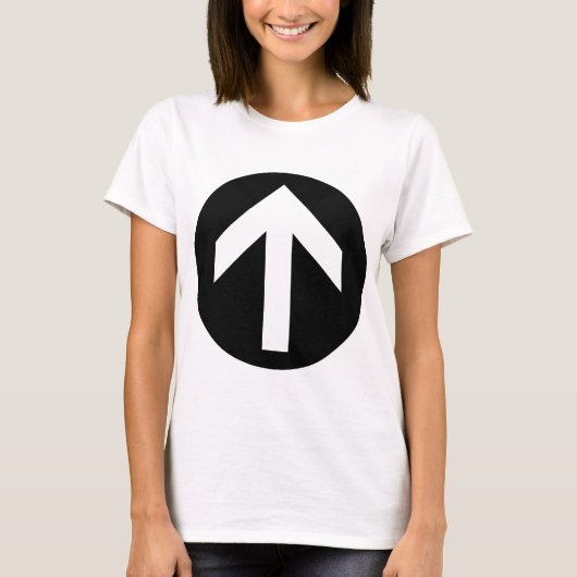T-shirt Disque de flèche (Devant)
