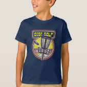 T-SHIRT DISQUE DE GOLF RETRO (Devant)