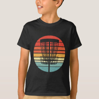 T-shirt Disque de golf volant sport Frolf Rétro Vintage Cr