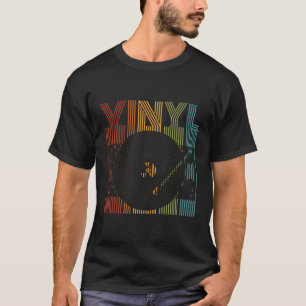 T-shirt Disque d'enregistrements Vinyl Lp