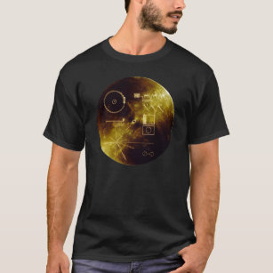 T-shirt Disque d'or de Voyager