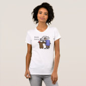 T-shirt Disque Dur Sauvegarde Humoristique (Devant entier)
