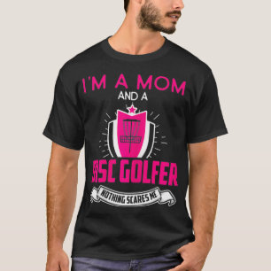 T-shirt Disque Femme Golf Maman Drôle Mère Disque Golf Sp