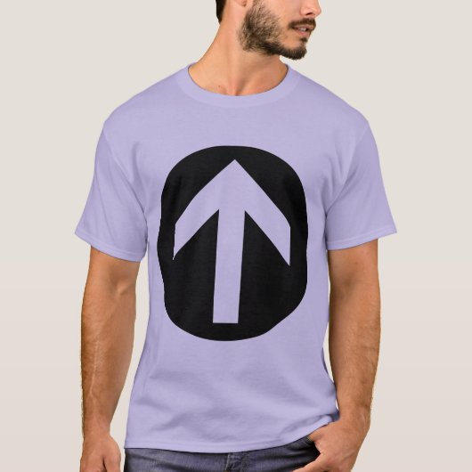 T-shirt Disque fléché (Devant)
