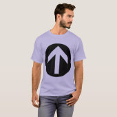 T-shirt Disque fléché (Devant entier)