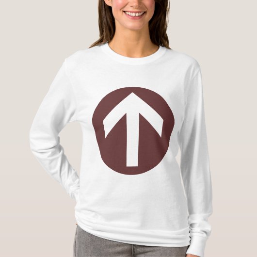 T-shirt Disque fléché (Devant)