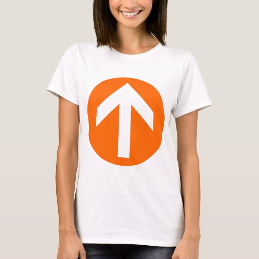 T-shirt Disque fléché (Devant)