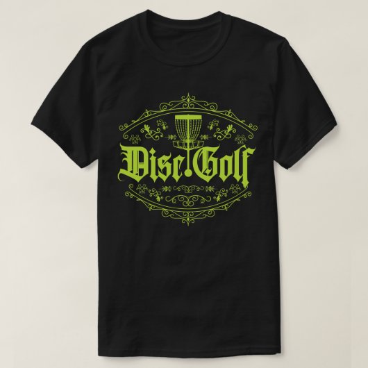 T-shirt Disque Golf Classic Green (Design devant)