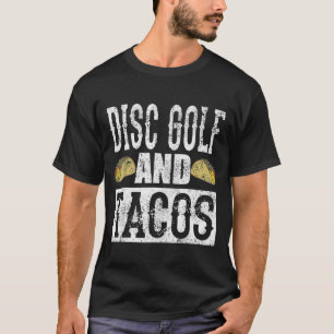T-shirt Disque Golf Et Tacos Taco Déchiré