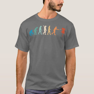 T-shirt Disque Golf Funny Sports Cadeau évolution rétrospe