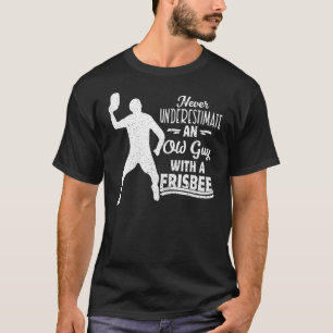 T-shirt Disque Golf Grand-parents Joueur Grand-mère Grand-