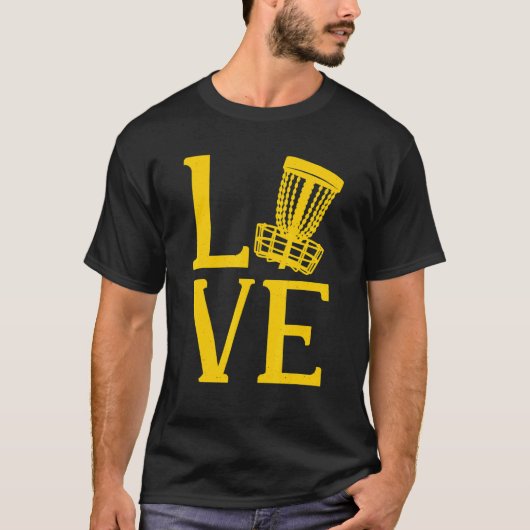 T-shirt Disque Golf Love 1 (Devant)